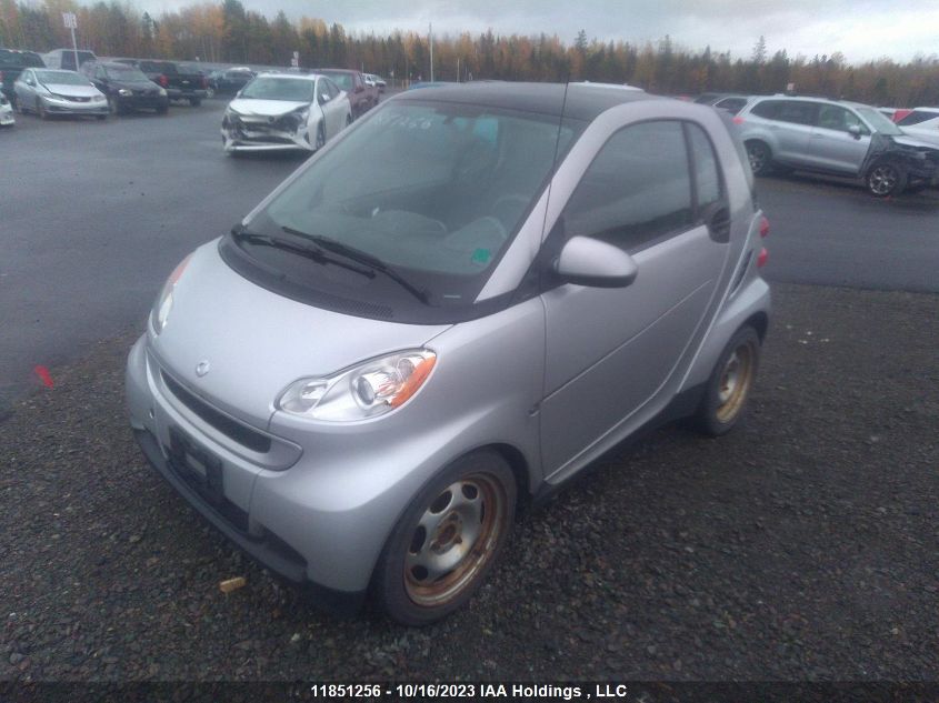 2008 Smart Fortwo Pure/Passion VIN: WMEEJ31X58K180870 Lot: 11851256