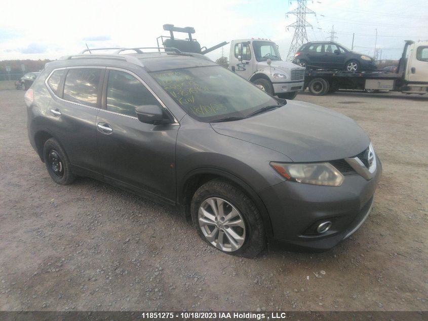 2015 Nissan Rogue Sv/S VIN: 5N1AT2MT3FC876401 Lot: 11851275