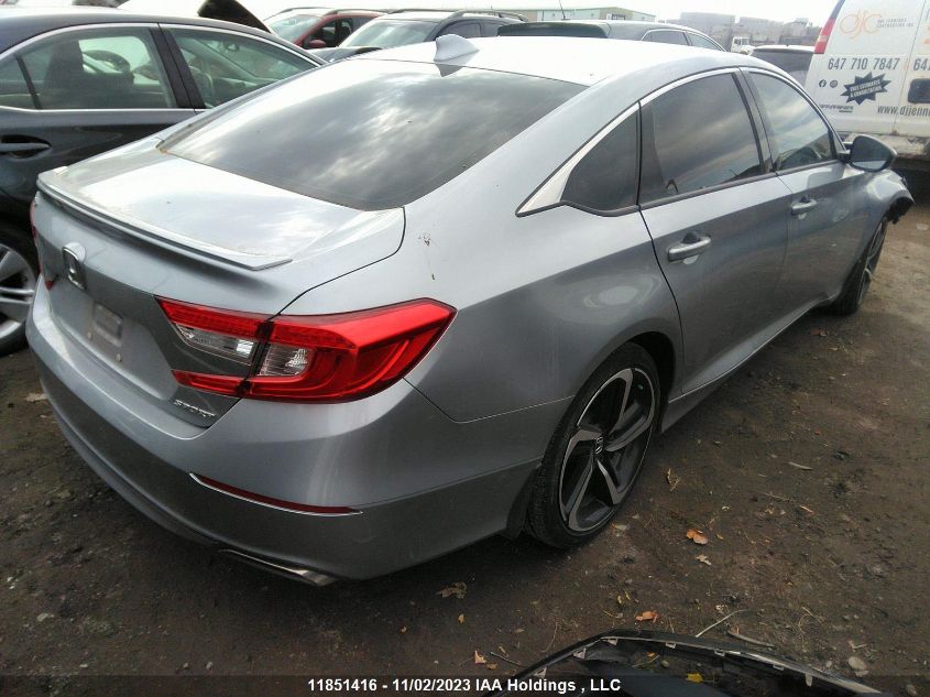 2018 Honda Accord Sedan Sport VIN: 1HGCV1F3XJA097310 Lot: 11851416