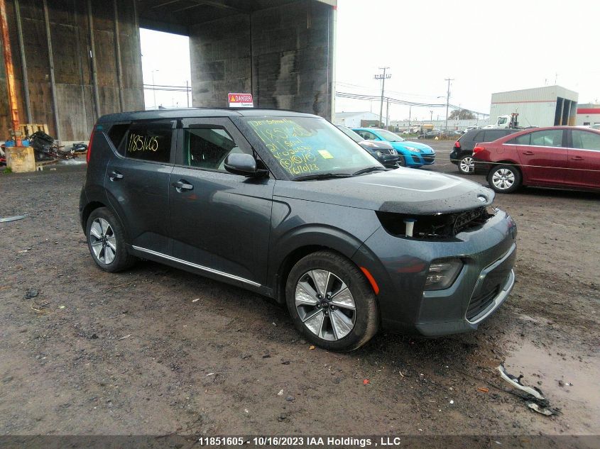 2021 Kia Soul Ev Ev Limited VIN: KNDJ33A10M7022534 Lot: 11851605