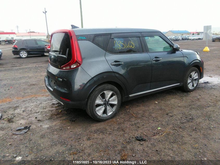 2021 Kia Soul Ev Ev Limited VIN: KNDJ33A10M7022534 Lot: 11851605