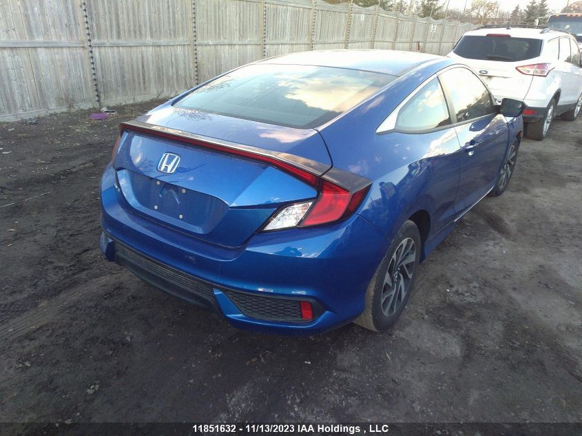 2016 Honda Civic Coupe Lx VIN: 2HGFC4B59GH401765 Lot: 11851632