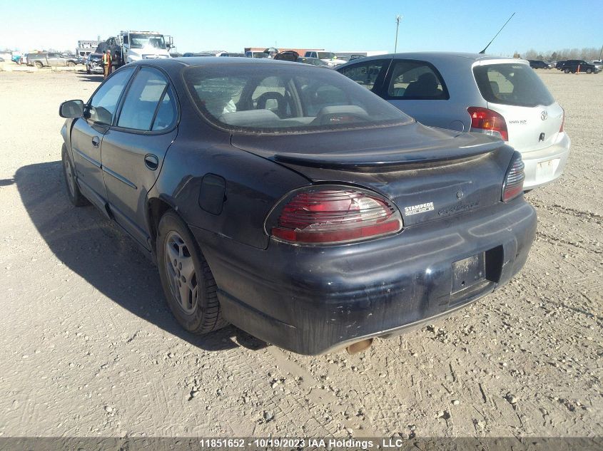 2001 Pontiac Grand Prix Gt VIN: 1G2WP52K01F257454 Lot: 11851652