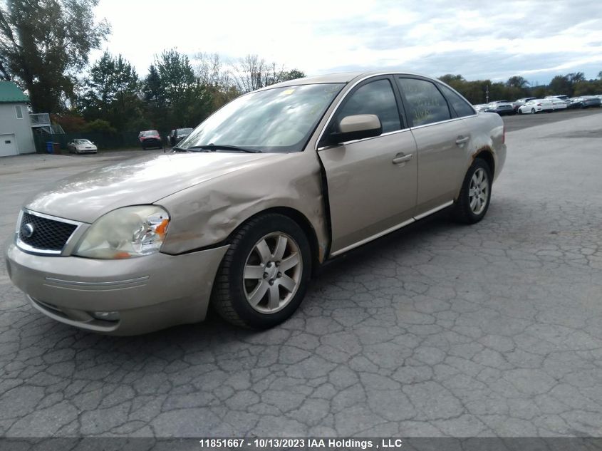 2006 Ford Five Hundred Sel VIN: 1FAFP24106G185578 Lot: 11851667