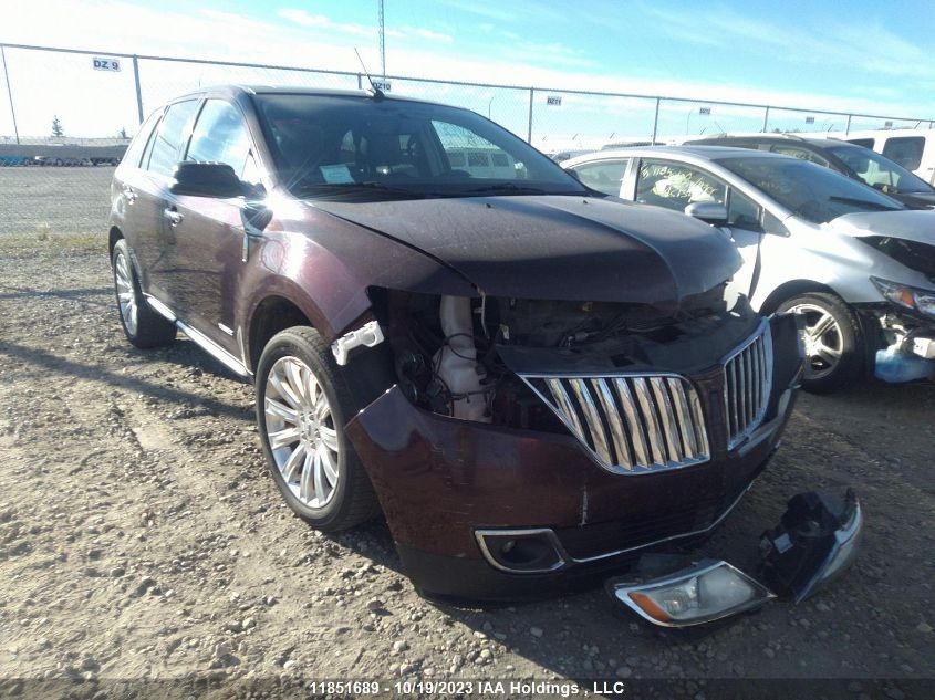 2011 Lincoln Mkx VIN: 2LMDJ8JK2BBJ21420 Lot: 11851689