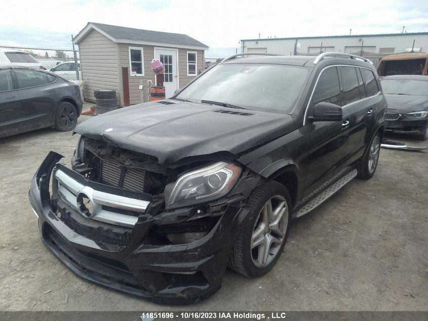 2013 Mercedes-Benz Gl-Class Gl 350 Bluetec VIN: 4JGDF2EEXDA169986 Lot: 11851696