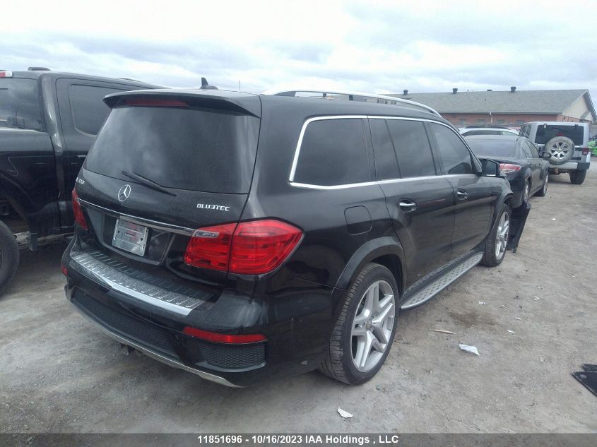 2013 Mercedes-Benz Gl-Class Gl 350 Bluetec VIN: 4JGDF2EEXDA169986 Lot: 11851696