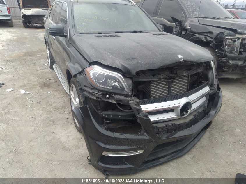 2013 Mercedes-Benz Gl-Class Gl 350 Bluetec VIN: 4JGDF2EEXDA169986 Lot: 11851696