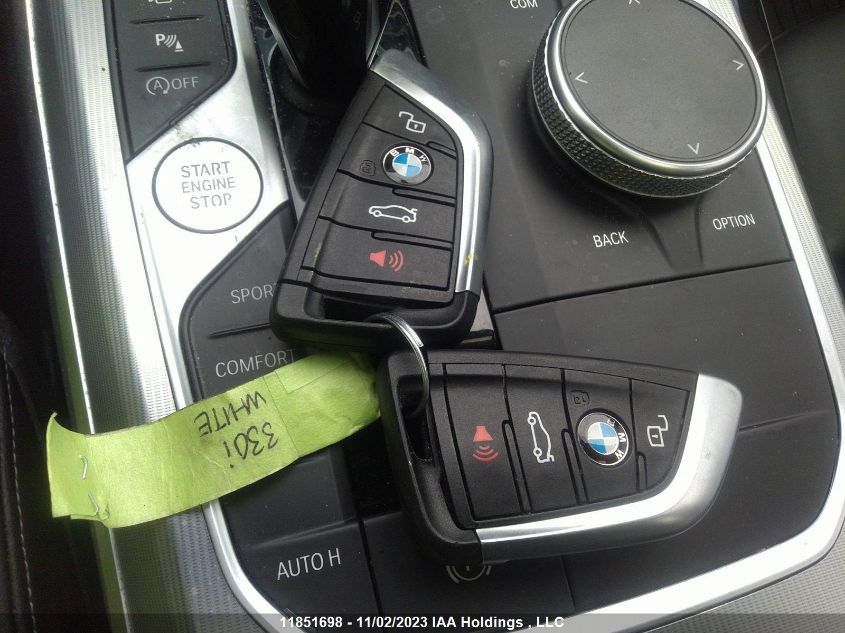 2021 BMW 3 Series 330I xDrive VIN: 3MW5R7J0XM8B93463 Lot: 11851698