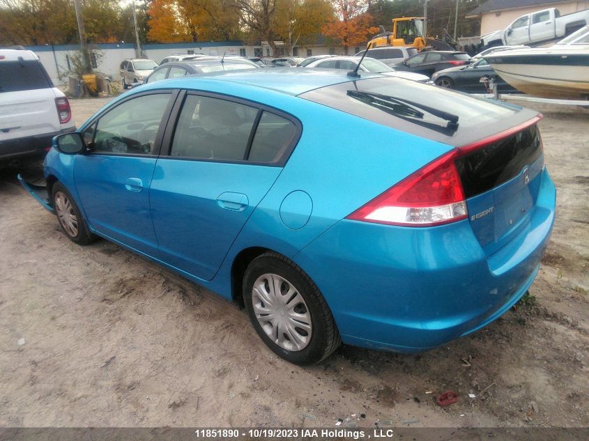 2010 Honda Insight Lx VIN: JHMZE2H53AS801482 Lot: 11851890