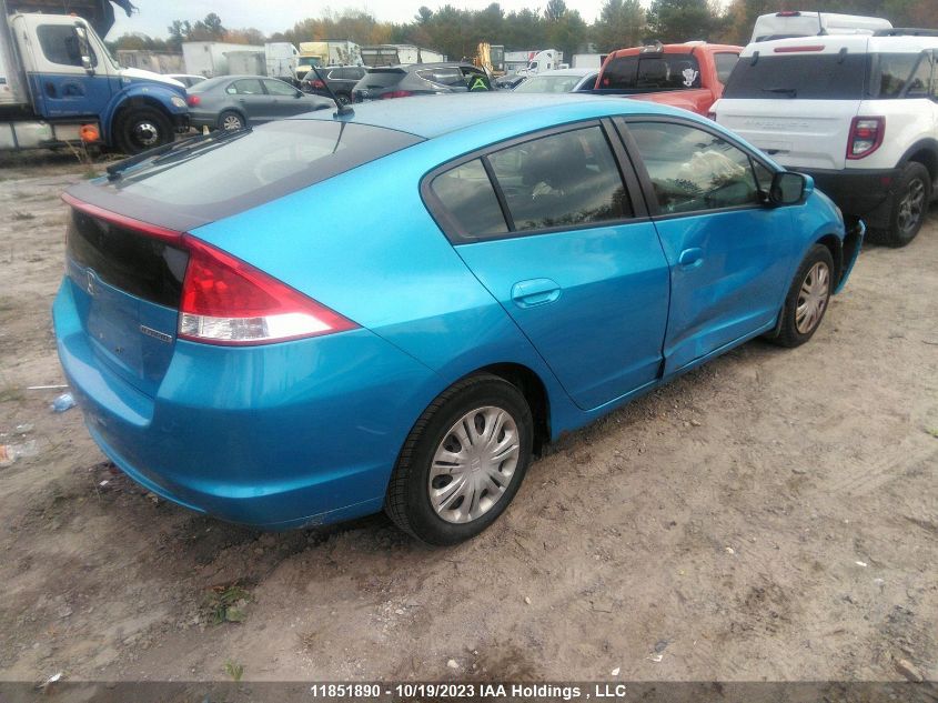 2010 Honda Insight Lx VIN: JHMZE2H53AS801482 Lot: 11851890