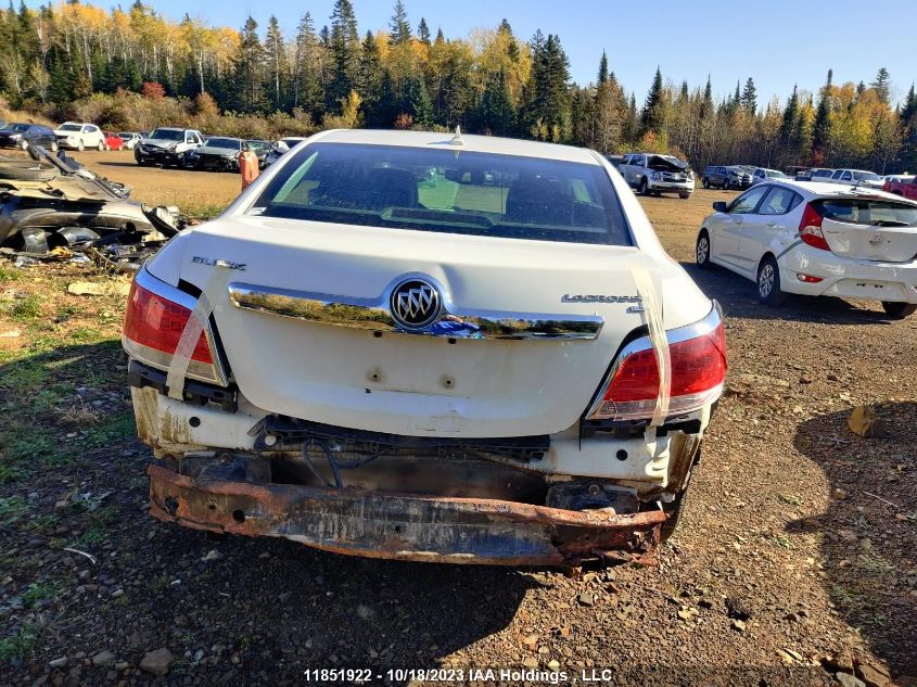 2010 Buick Lacrosse Cxs VIN: 1G4GE5EV6AF221114 Lot: 11851922