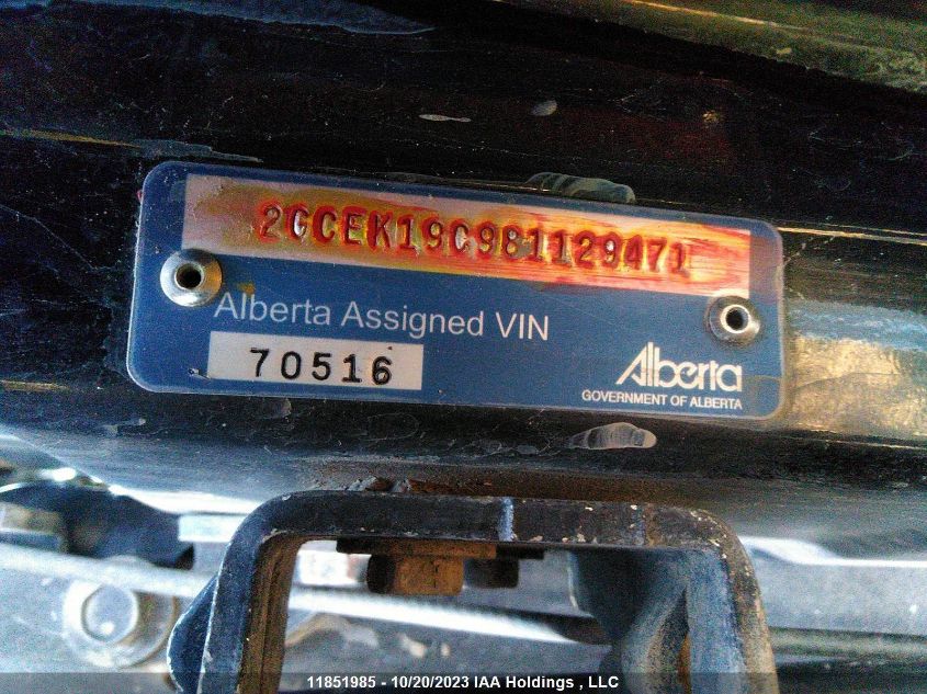 2008 Chevrolet Silverado 1500 Wt/Lt VIN: 2GCEK19C981129471 Lot: 11851985