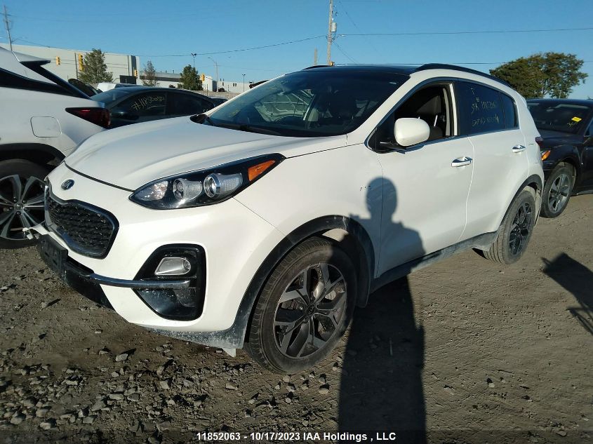 2020 Kia Sportage Ex VIN: KNDPNCAC4L7807174 Lot: 11852063