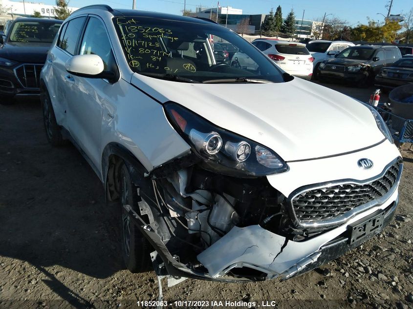 2020 Kia Sportage Ex VIN: KNDPNCAC4L7807174 Lot: 11852063