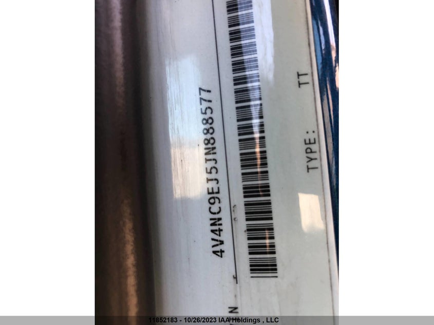 2018 Volvo Vn L VIN: 4V4NC9EJ5JN888577 Lot: 11852183