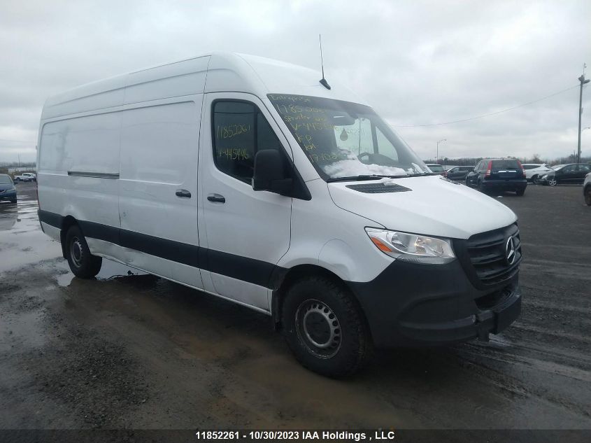 2022 Mercedes-Benz Sprinter Cargo Van VIN: W1Y4DCHY0NP445446 Lot: 11852261