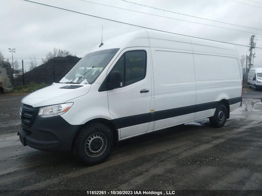 2022 Mercedes-Benz Sprinter Cargo Van VIN: W1Y4DCHY0NP445446 Lot: 11852261