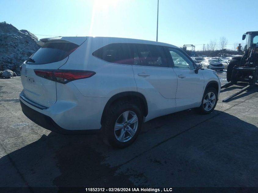 2020 Toyota Highlander L VIN: 5TDZZRAH3LS018113 Lot: 11852312