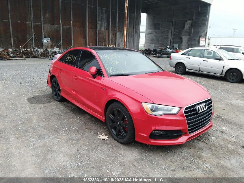 2015 Audi A3 2.0 Quattro VIN: WAUKFRFF5F1020610 Lot: 11852383