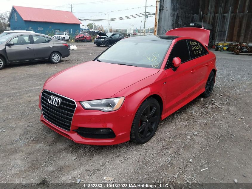 2015 Audi A3 2.0 Quattro VIN: WAUKFRFF5F1020610 Lot: 11852383