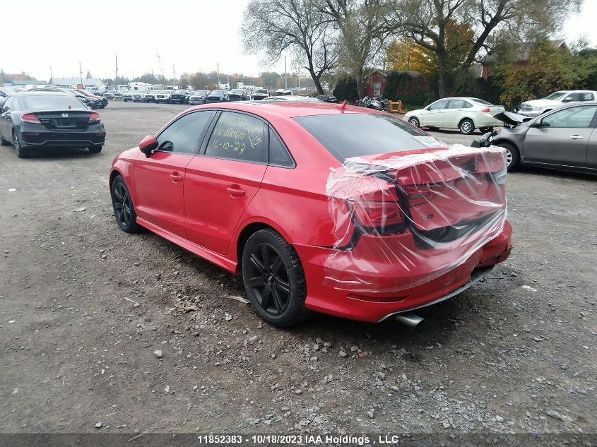 2015 Audi A3 2.0 Quattro VIN: WAUKFRFF5F1020610 Lot: 11852383