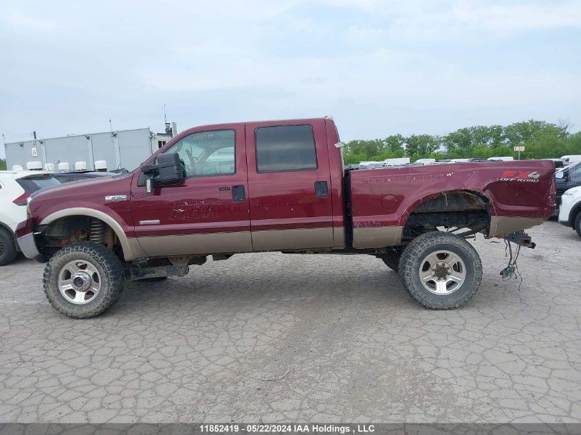 2005 Ford Super Duty F-250 Xl/Xlt/Lariat VIN: 1FTSW21P45ED02965 Lot: 11852419