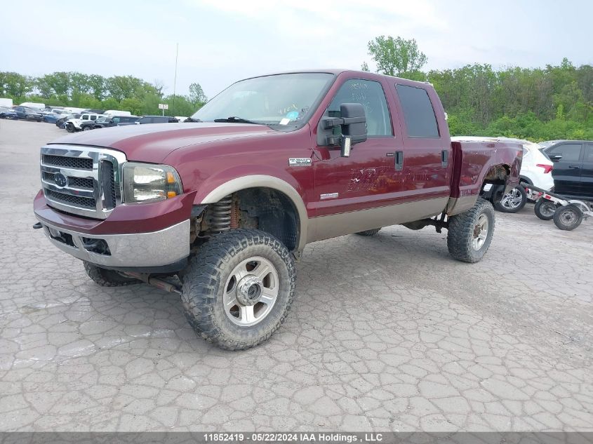 2005 Ford Super Duty F-250 Xl/Xlt/Lariat VIN: 1FTSW21P45ED02965 Lot: 11852419