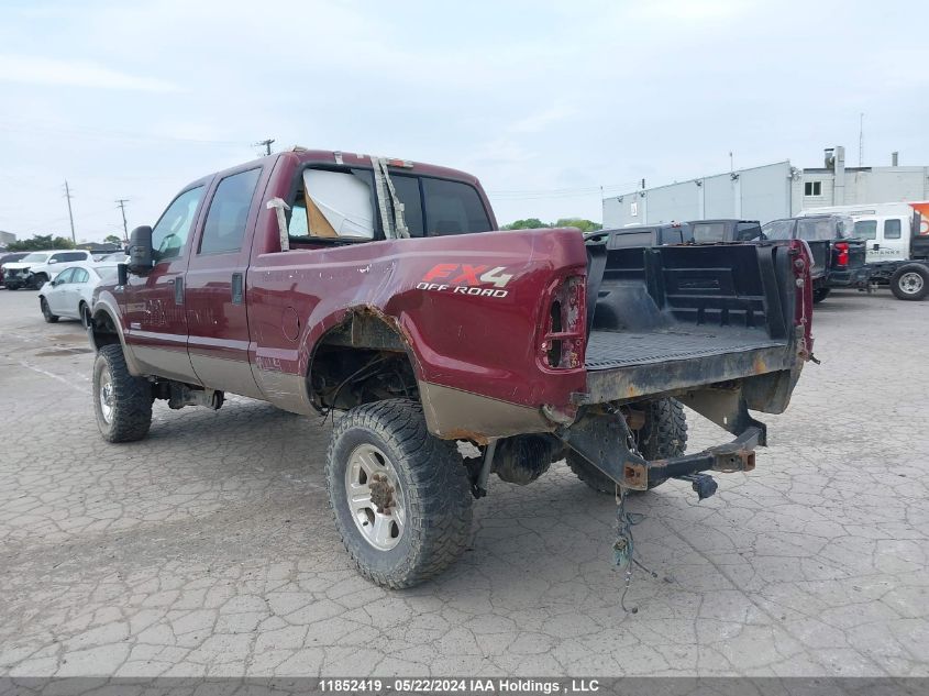 2005 Ford Super Duty F-250 Xl/Xlt/Lariat VIN: 1FTSW21P45ED02965 Lot: 11852419