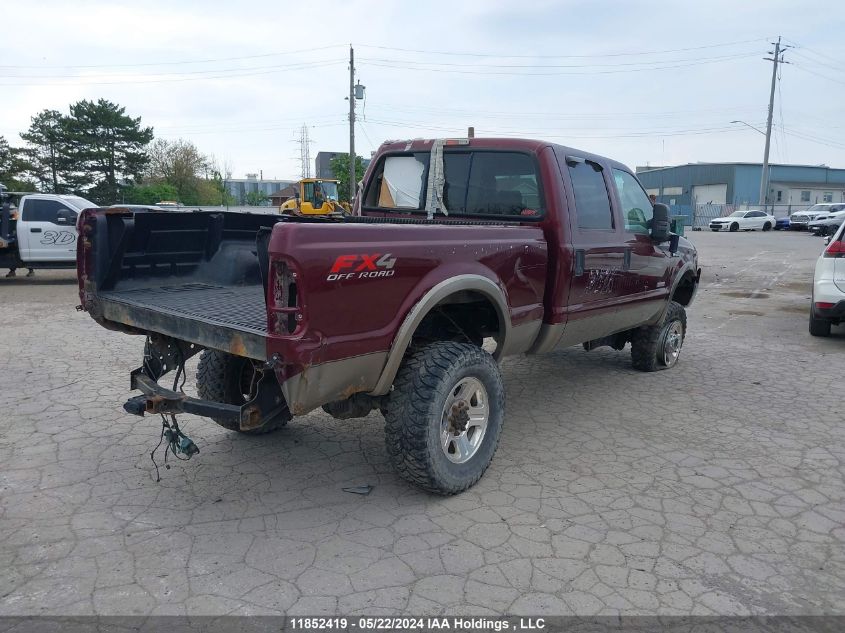 2005 Ford Super Duty F-250 Xl/Xlt/Lariat VIN: 1FTSW21P45ED02965 Lot: 11852419