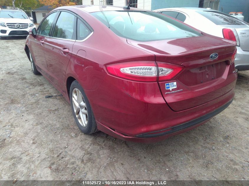 2013 Ford Fusion VIN: 3FA6P0H7XDR100691 Lot: 11852572