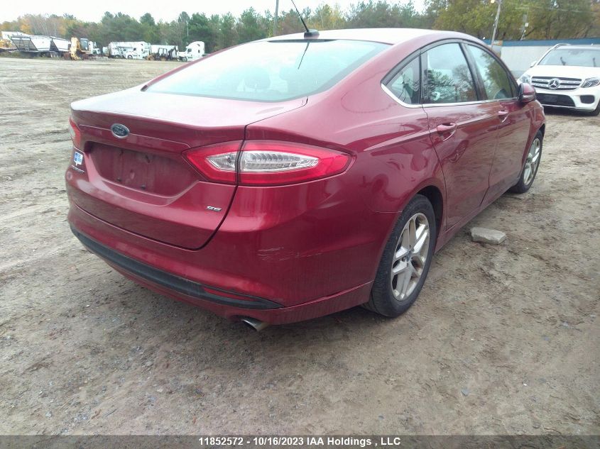 2013 Ford Fusion VIN: 3FA6P0H7XDR100691 Lot: 11852572