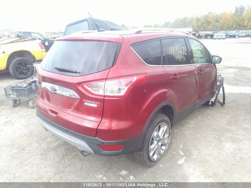 2014 Ford Escape Titanium VIN: 1FMCU0J94EUE16630 Lot: 11852672