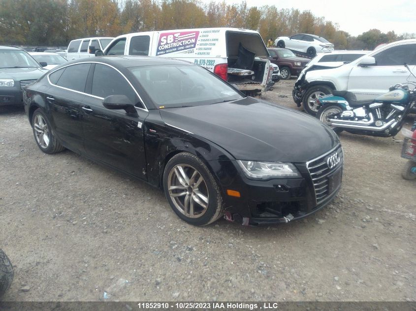 2014 Audi A7 3.0T Progressiv VIN: WAUWGCFC9EN118760 Lot: 11852910