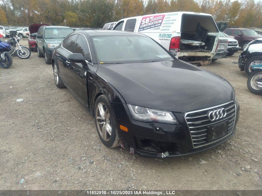 2014 Audi A7 3.0T Progressiv VIN: WAUWGCFC9EN118760 Lot: 11852910