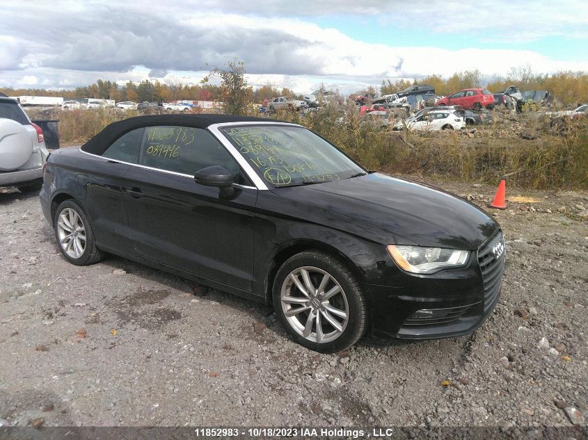 2016 Audi A3 2.0T Komfort VIN: WAU78LFF2G1089446 Lot: 11852983