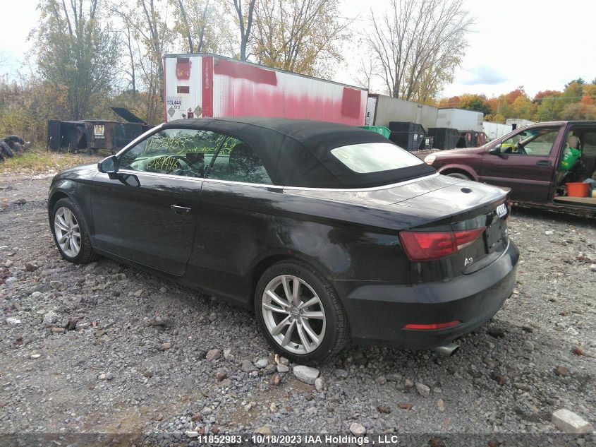 2016 Audi A3 2.0T Komfort VIN: WAU78LFF2G1089446 Lot: 11852983