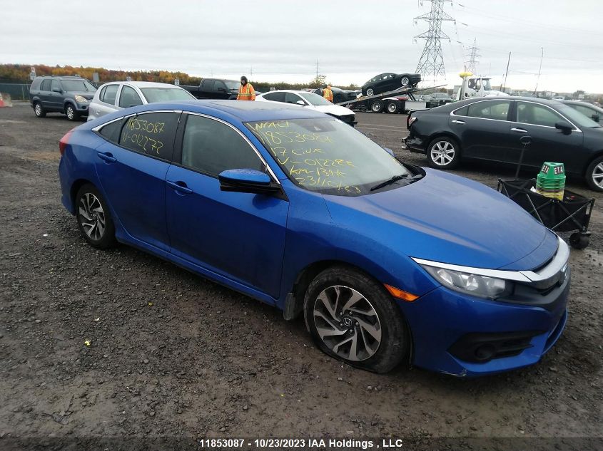 2017 Honda Civic VIN: 2HGFC2F8XHH012272 Lot: 11853087