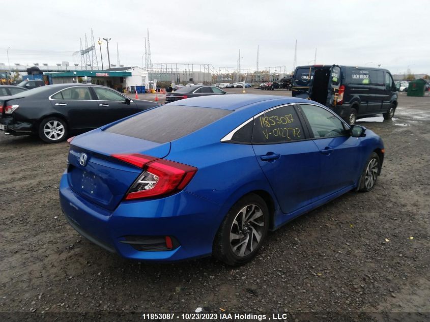 2017 Honda Civic VIN: 2HGFC2F8XHH012272 Lot: 11853087