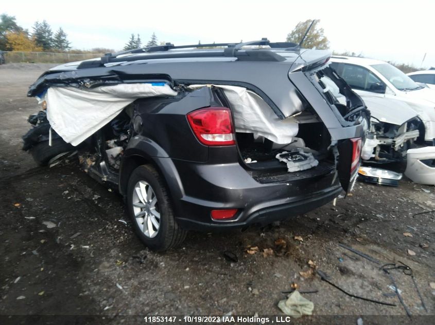 2015 Dodge Journey Sxt VIN: 3C4PDCCGXFT643433 Lot: 11853147