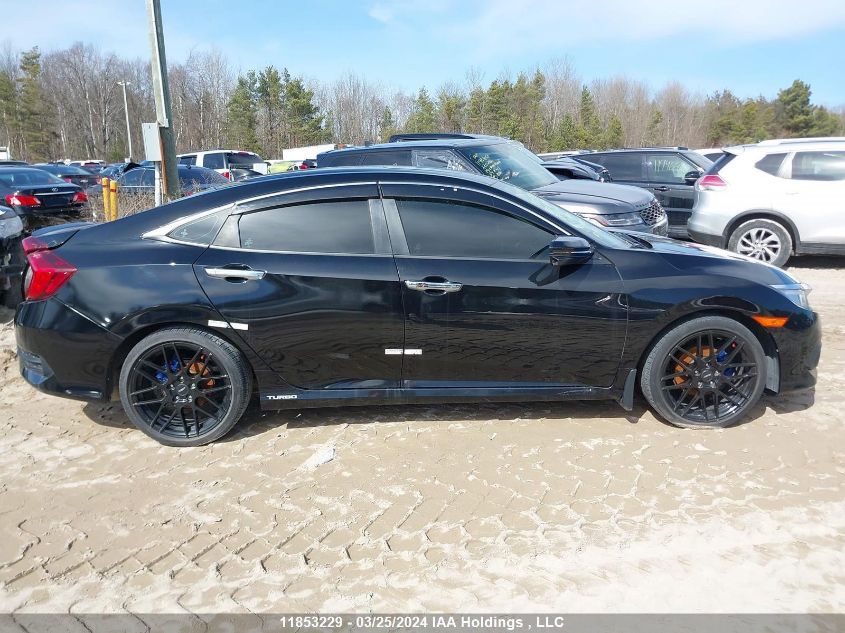 2018 Honda Civic Sedan Touring VIN: 2HGFC1F97JH101869 Lot: 11853229