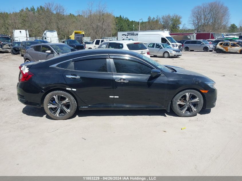 2018 Honda Civic Sedan Touring VIN: 2HGFC1F97JH101869 Lot: 11853229