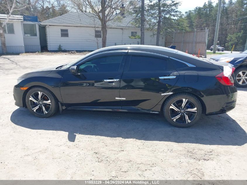 2018 Honda Civic Sedan Touring VIN: 2HGFC1F97JH101869 Lot: 11853229