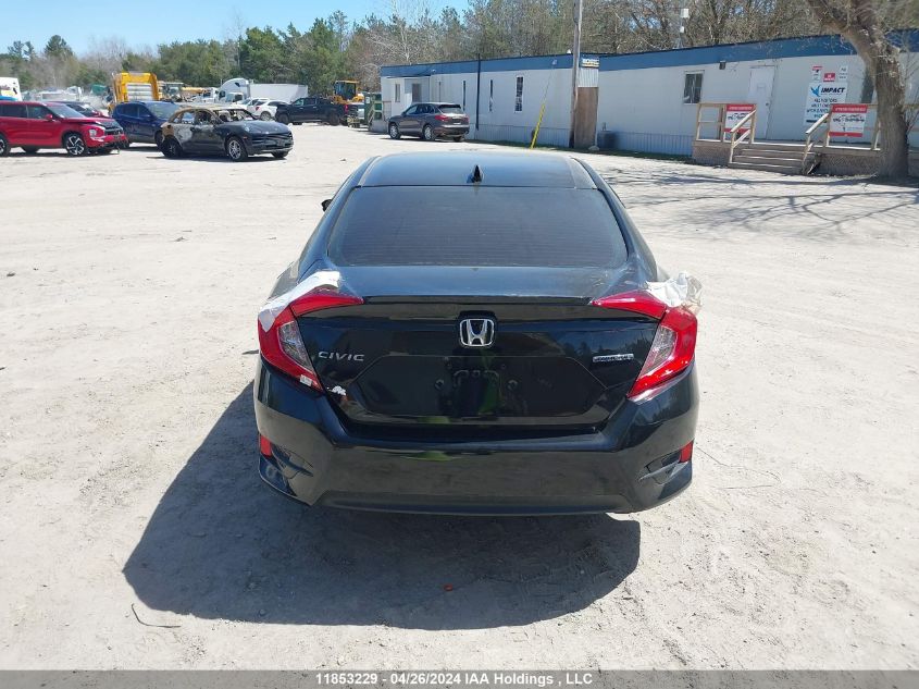2018 Honda Civic Sedan Touring VIN: 2HGFC1F97JH101869 Lot: 11853229