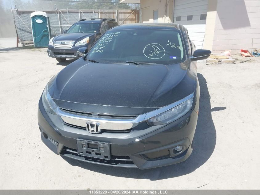 2018 Honda Civic Sedan Touring VIN: 2HGFC1F97JH101869 Lot: 11853229