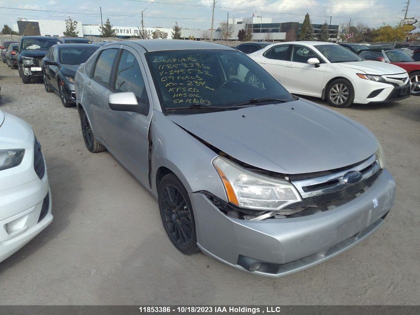 2009 Ford Focus Ses VIN: 1FAHP36N29W245532 Lot: 11853386