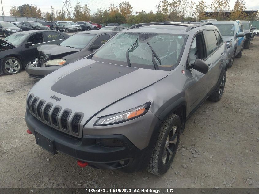 2015 Jeep Cherokee Trailhawk VIN: 1C4PJMBB9FW520267 Lot: 11853473