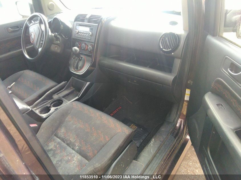 2007 Honda Element Sc VIN: 5J6YH18997L801081 Lot: 11853510