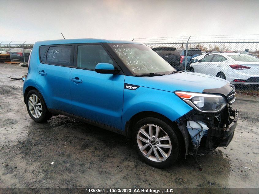 2019 Kia Soul Ex VIN: KNDJP3A54K7676960 Lot: 11853551