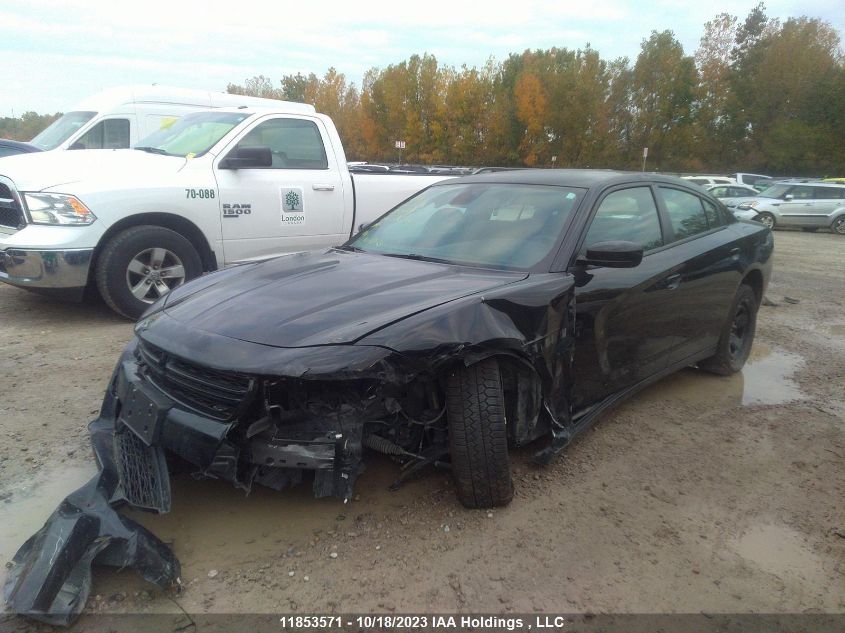 2022 Dodge Charger Police VIN: 2C3CDXAT9NH126755 Lot: 11853571